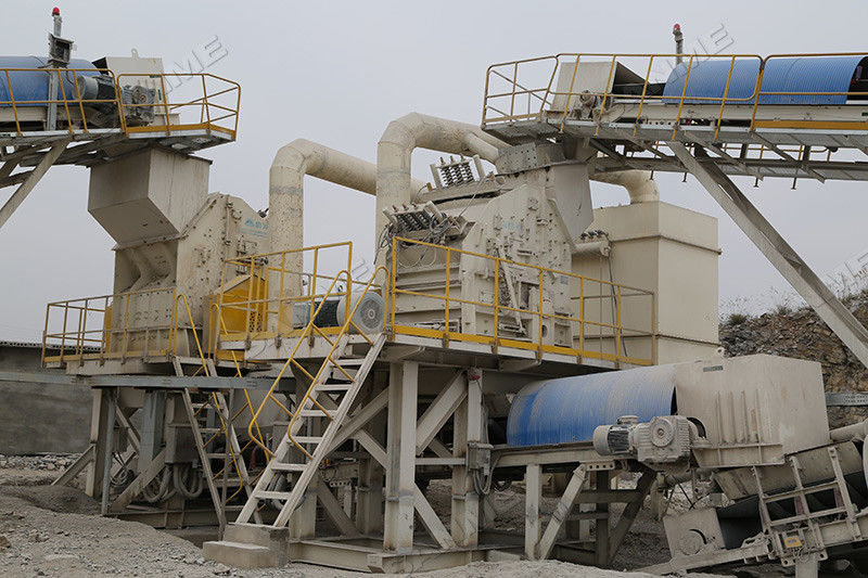 Screening 500t/H Feeding 450mm Stone Crushing Equipment