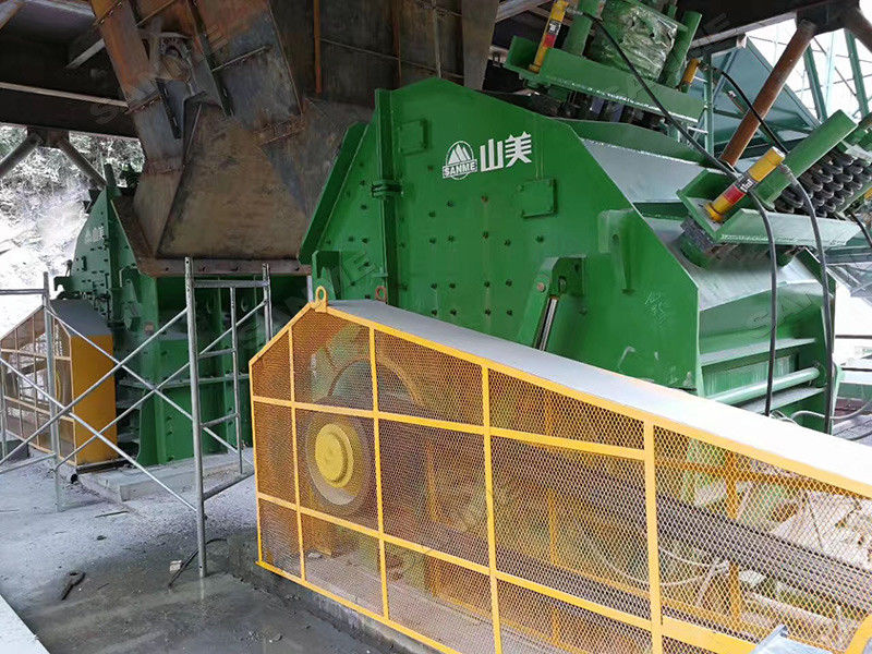 320Mpa Feed 300mm 55kw 60t/H Impact Crusher Machine