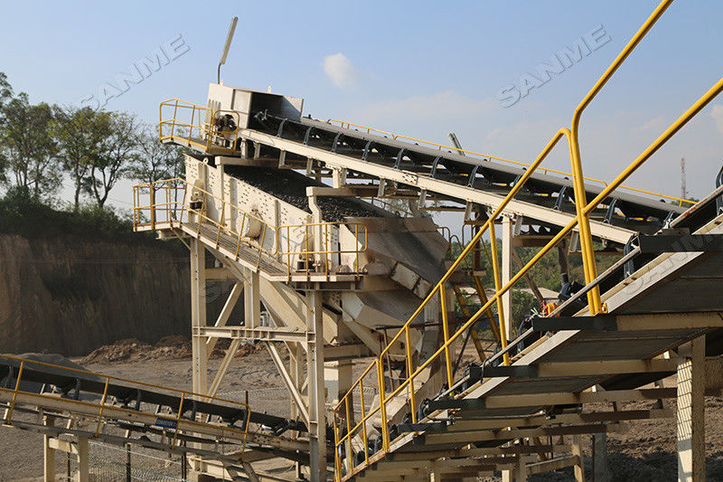 ISO Feeding 450mm Granite Aggregate Crushing Equipment