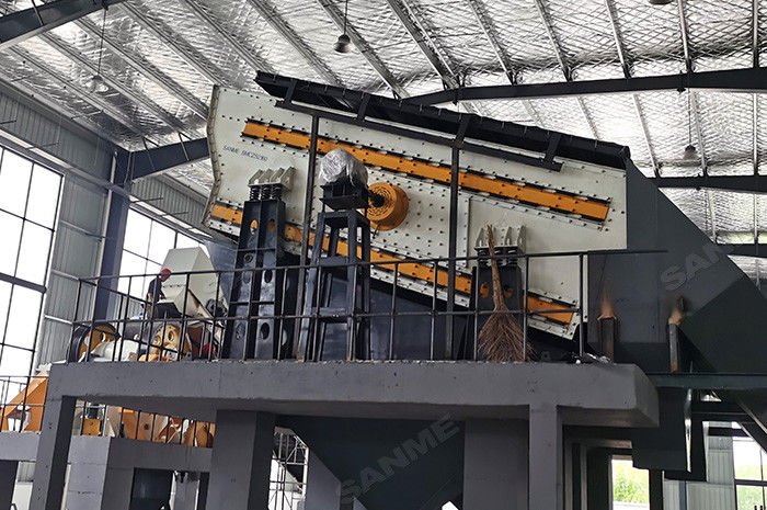 SANME Feeding 600mm Granite Basalt Mining Crushing Machine