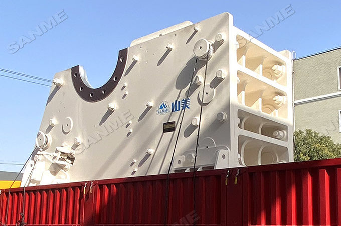 Limestone Basalt Steel Slag Quarry Jaw Crusher 50t/H 55kw 0