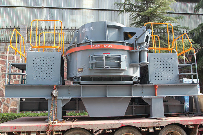 2499r/Min DC Motor Mining Crusher Machine 35mm Feed Wet Sand Production Line