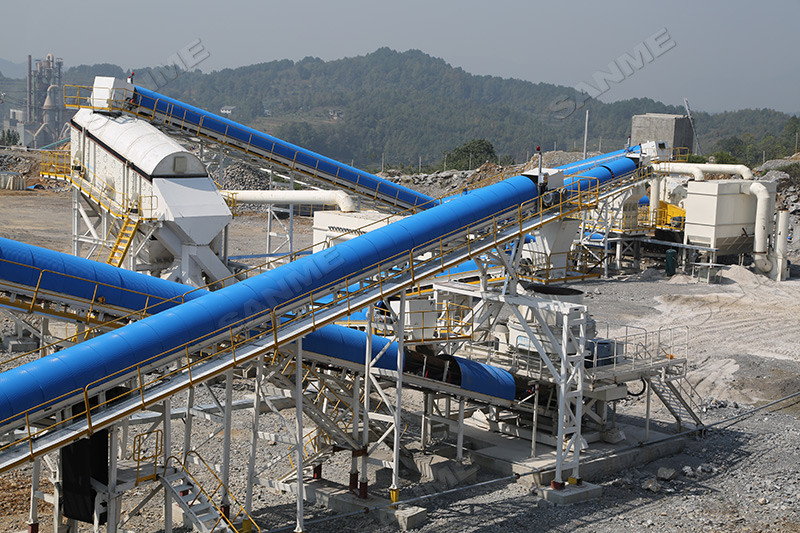 German Quality River Pebble Crushing And Screening Production Line