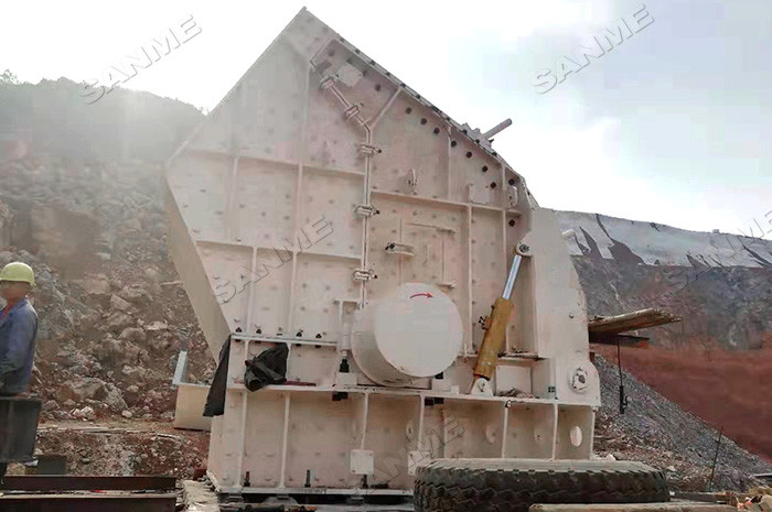 1900t/H DC Motor Iron Ore Crushing Plant 1600mm Feeding