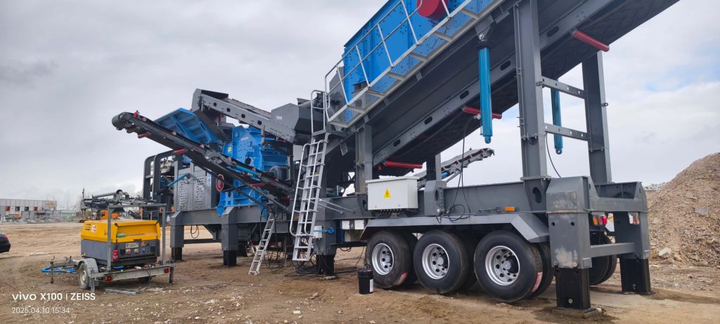 mobile stone crusher