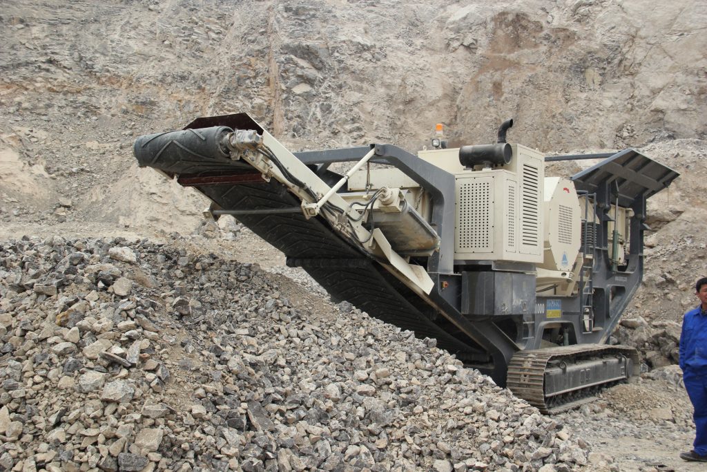 mobile jaw crusher