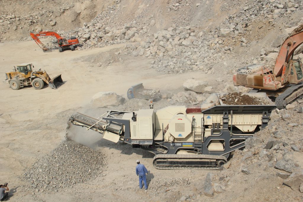 crawler mobile crusher