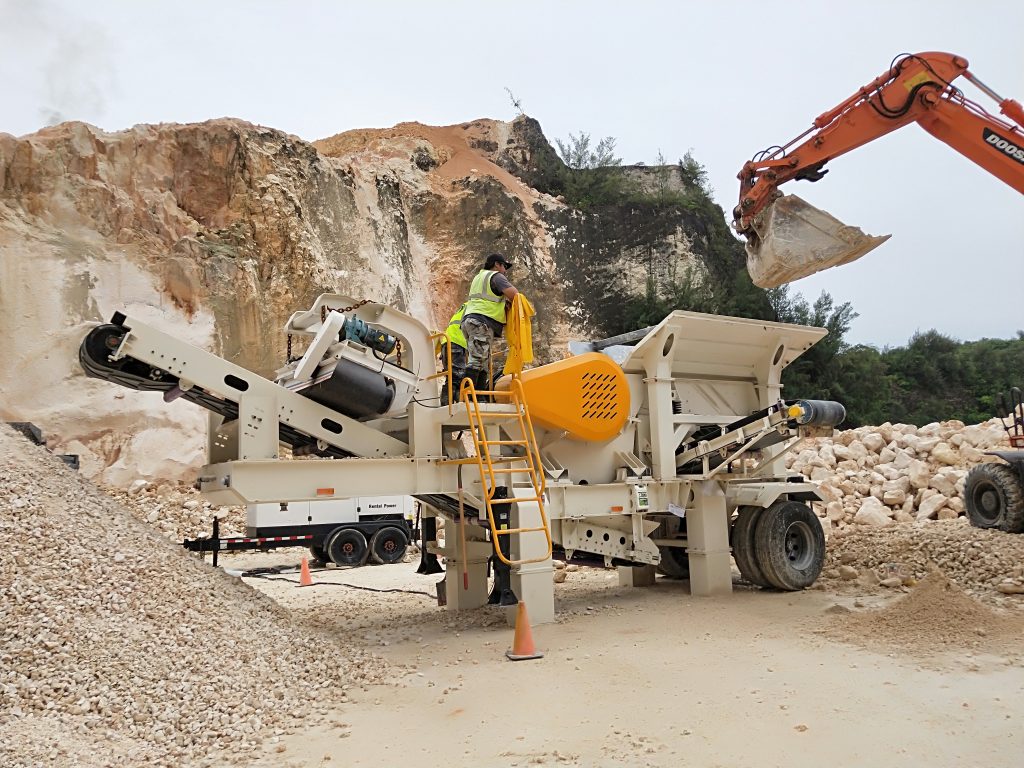 portable jaw crusher