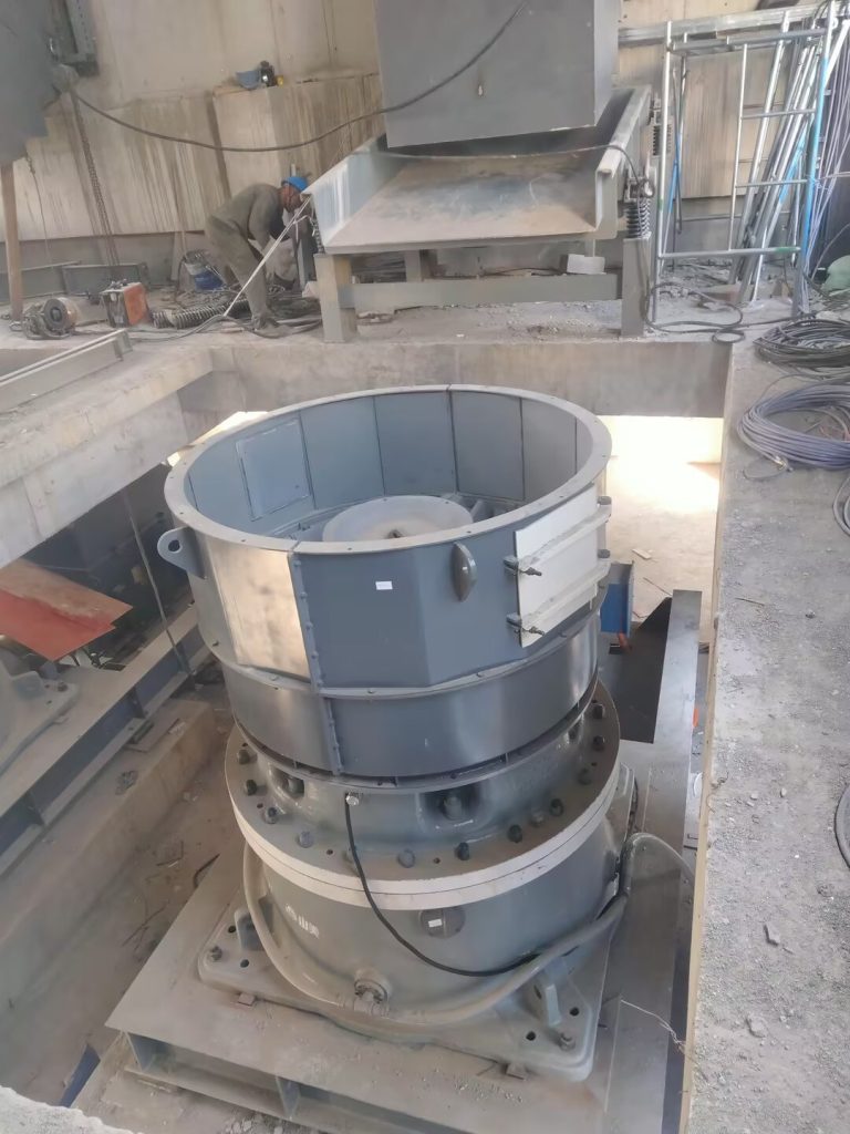 Single-cylinder hydraulic cone crusher