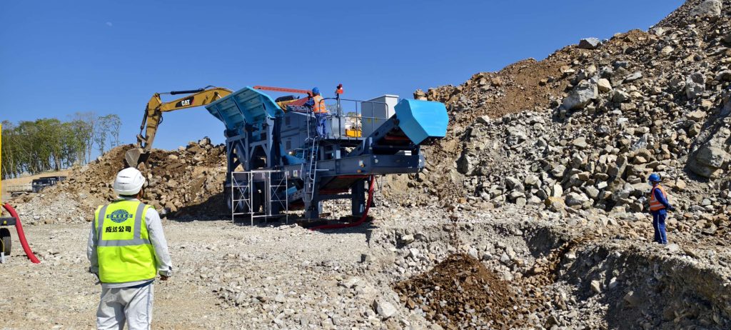 portable crusher plant