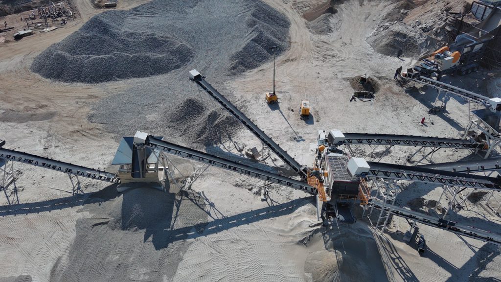 stone quarry crushing plant