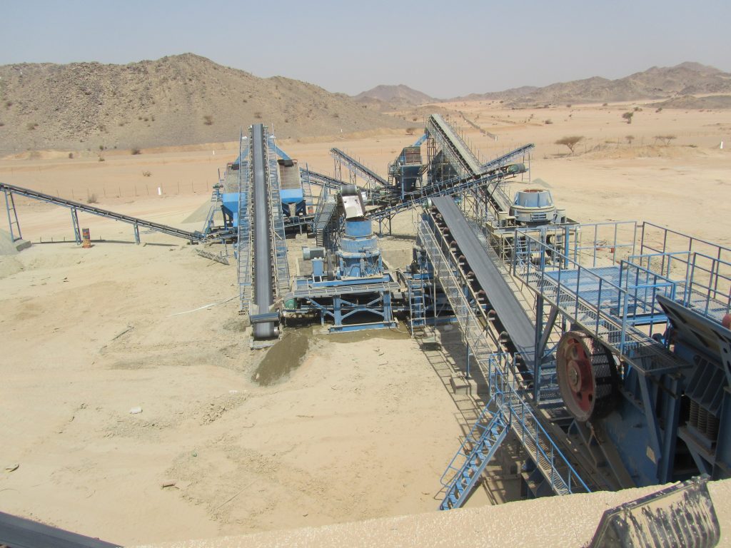 concrete crushing plant