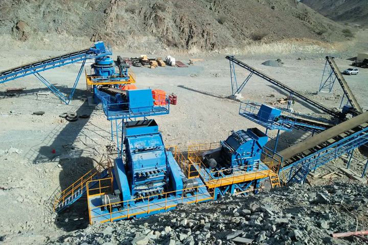 crushing screening plant